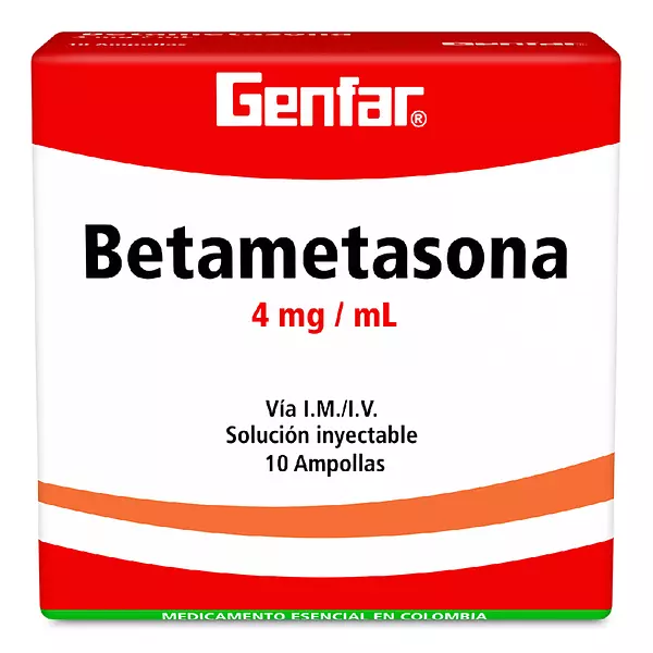 Betametasona 4 Mg 1 Ml