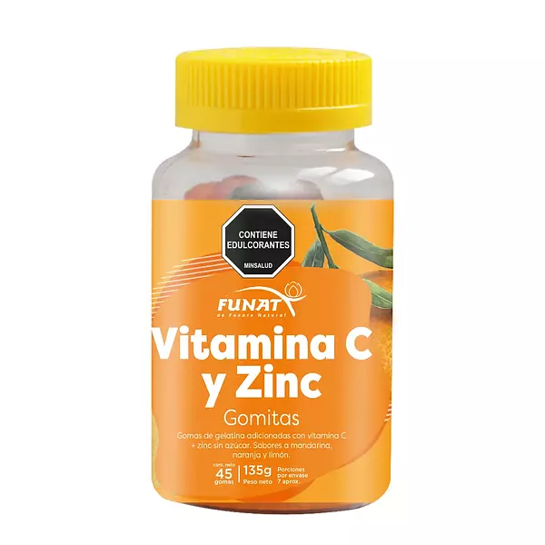 Gomas Funat Vitamina C + Zinc