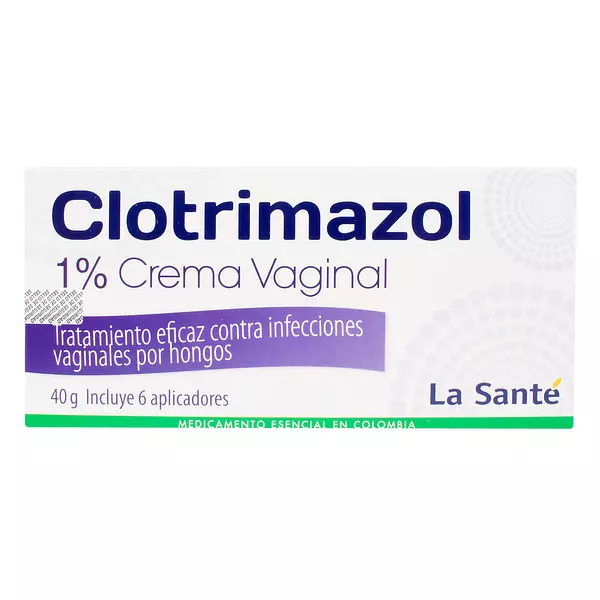 Clotrimazol 1% Crema Vaginal