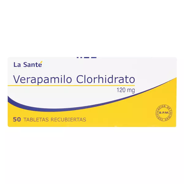 Verapamilo 120 Mg