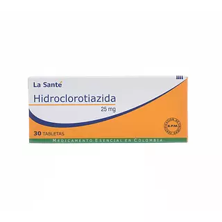 Hidroclorotiazida 25 Mg