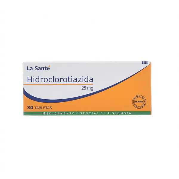 Hidroclorotiazida 25 Mg