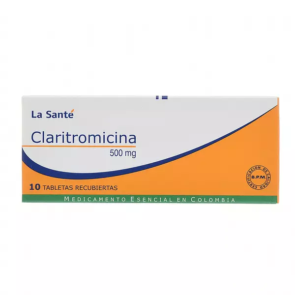 Claritromicina 500 Mg