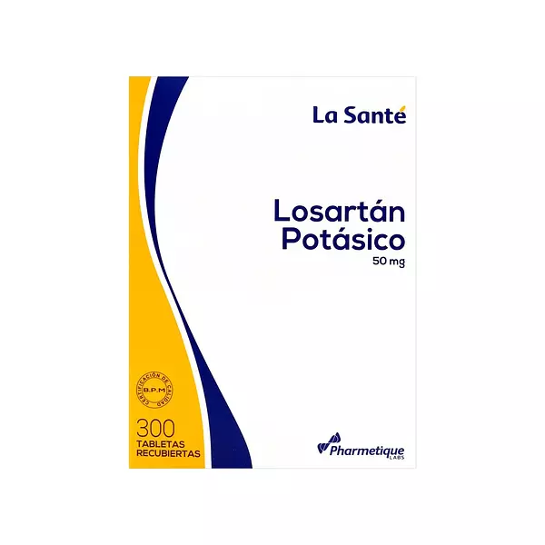 Losartan Potasico 50 Mg