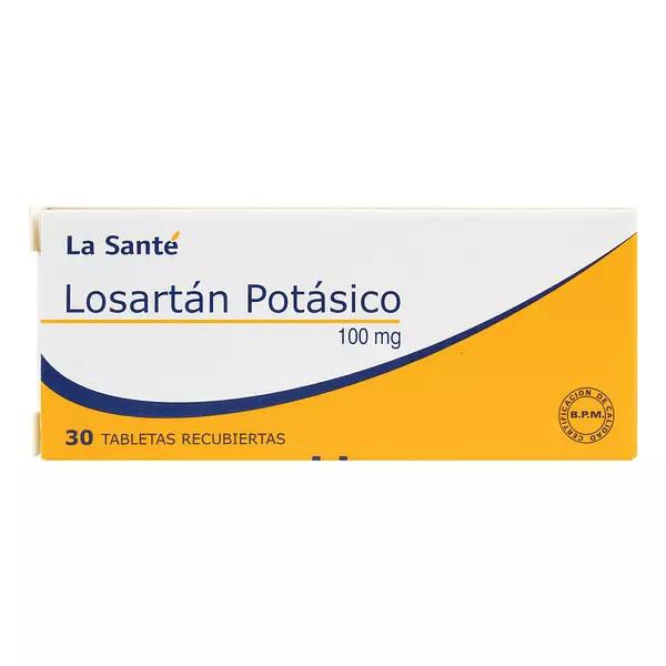 Losartan Potasico 100 Mg