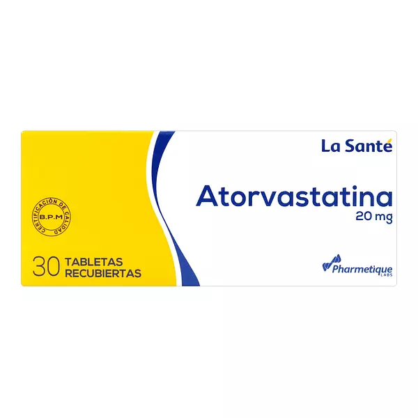 Atorvastatina 20 Mg