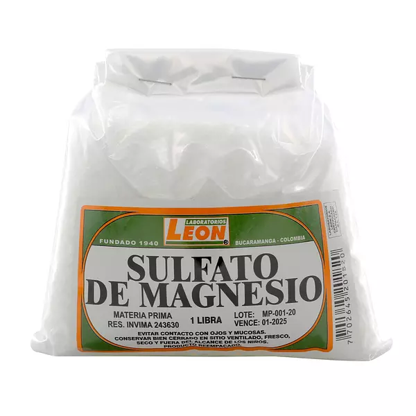 Sulfato De Magnesia