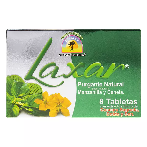 Laxar Purgante Manzanilla Y Canela