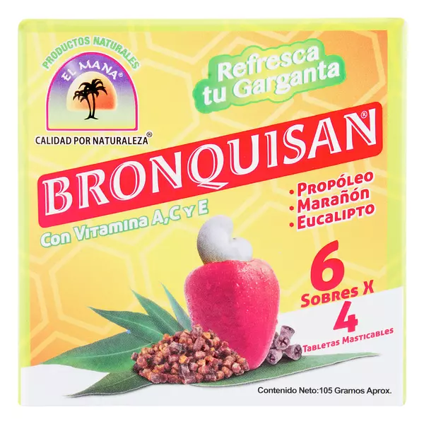 Bronquisan Tabletas Masticables