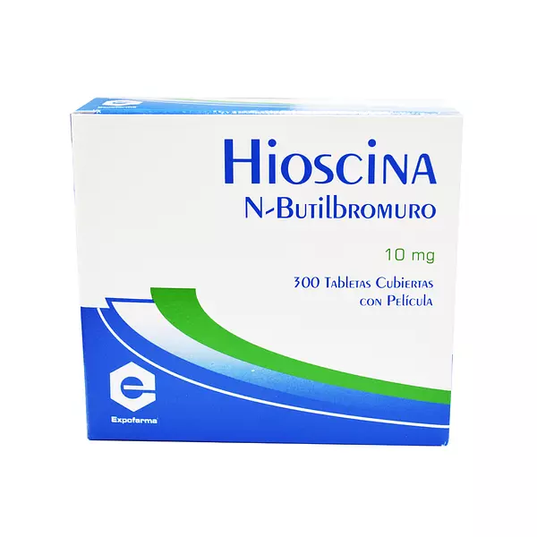 Hioscina N-Butil Bromuro 10 Mg