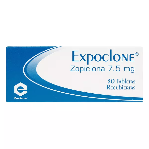 Zopiclona Expoclone 7.5 Mg