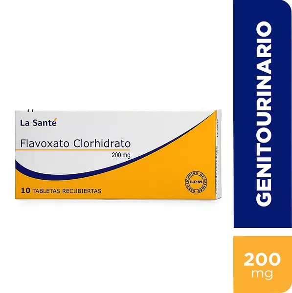 Flavoxato Clorhidrato 200 Mg