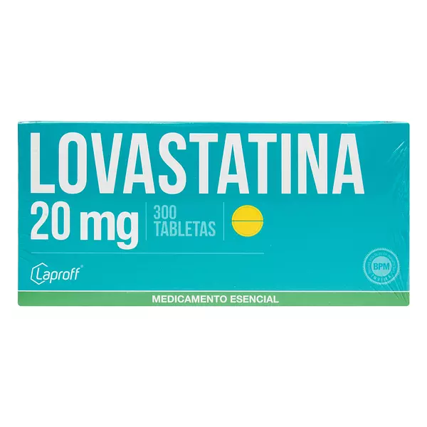 Lovastatina 20 Mg