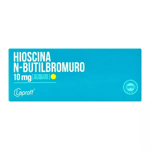 Hioscina N-Butil Bromuro 10 Mg