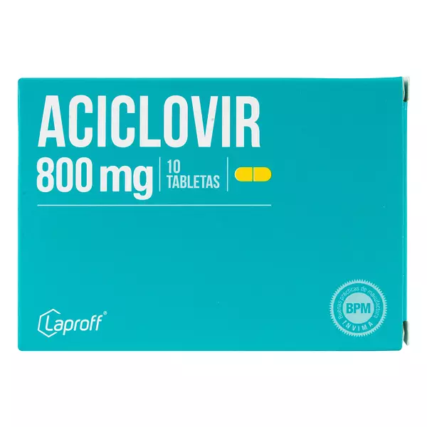 Aciclovir 800 Mg