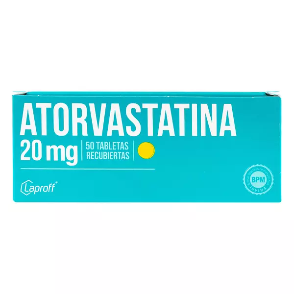 Atorvastatina 20 Mg