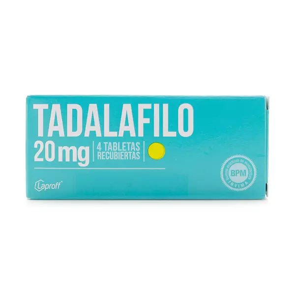 Tadalafilo 20 Mg