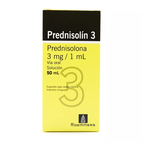 Prednisolin 3 3 Mg Solucion