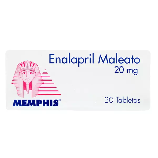 Enalapril Maleato 20 Mg