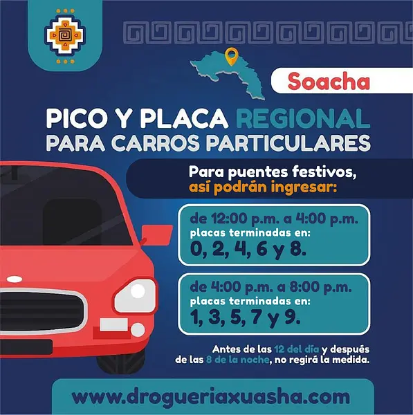 PICO Y PLACA SOACHA