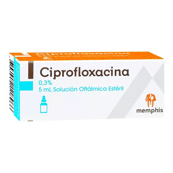 Ciprofloxacina 0.3% Gotas