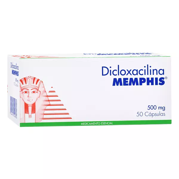 Dicloxacilina 500 Mg