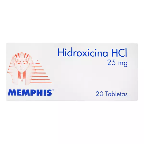 Hidroxicina 25 Mg