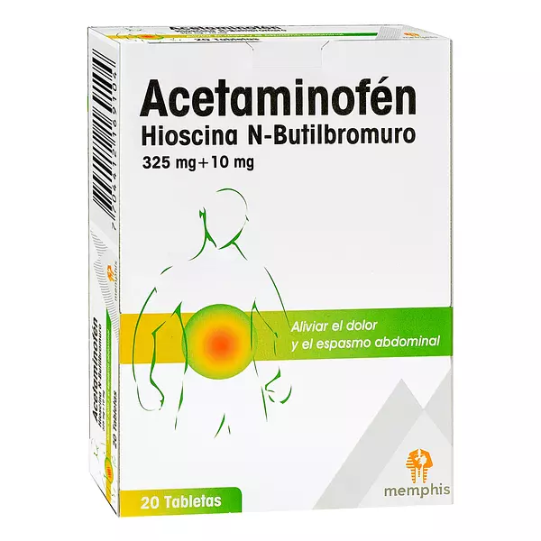 Acetaminofen+Hioscina