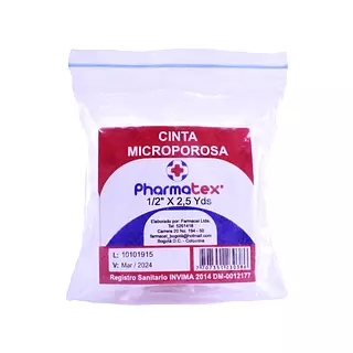 Esparadrapo Micropore Pharmatex Piel