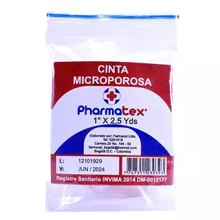Esparadrapo Micropore Pharmatex Piel