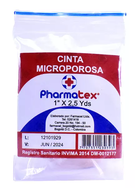 Esparadrapo Micropore Pharmatex Piel