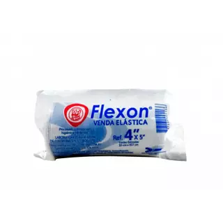 Venda Elastica Blanca Flexon 4x5