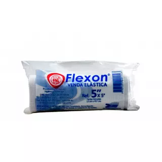 Venda Elastica Blanca Flexon 5x5