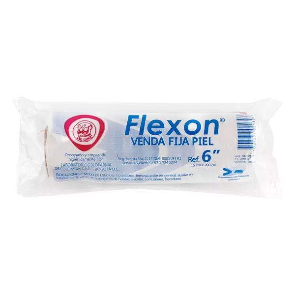 Venda Flexon Fija Color Piel 6x5