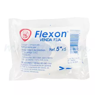 Venda Flexon Fija Color Piel 5x5