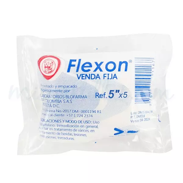 Venda Flexon Fija Color Piel 5x5