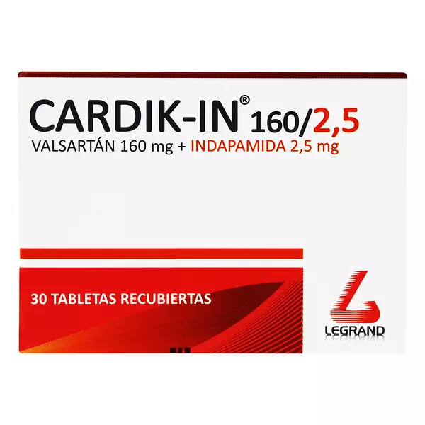 Cardik-In 160/2.5 Mg