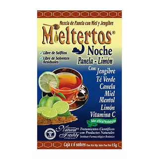 Mieltertos Noche Panela Limon