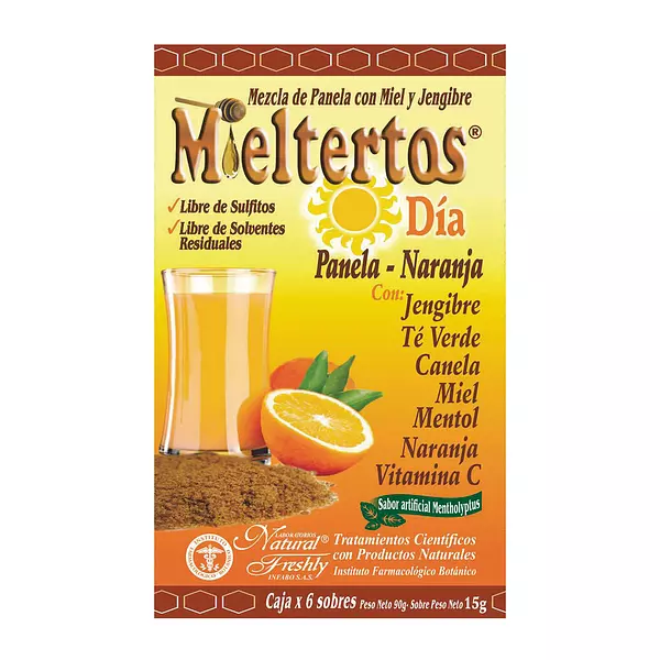 Mieltertos Dia Panela Naranja