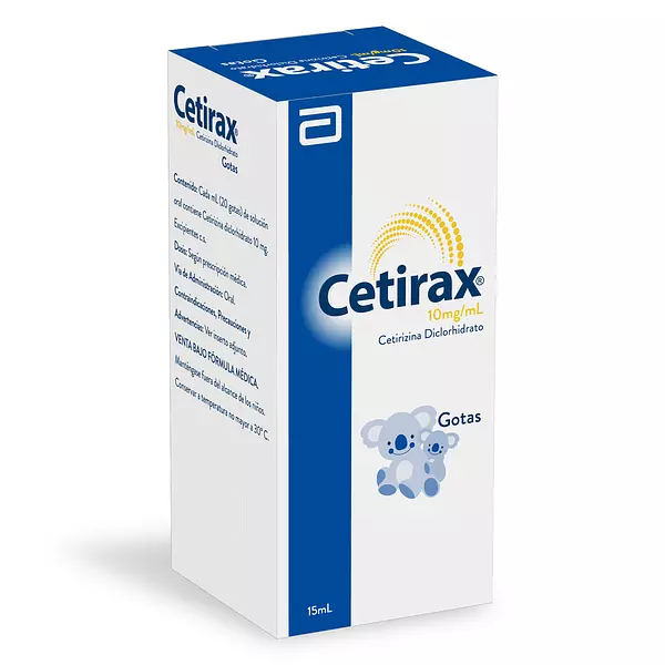 Cetirax Gotas 10 Mg