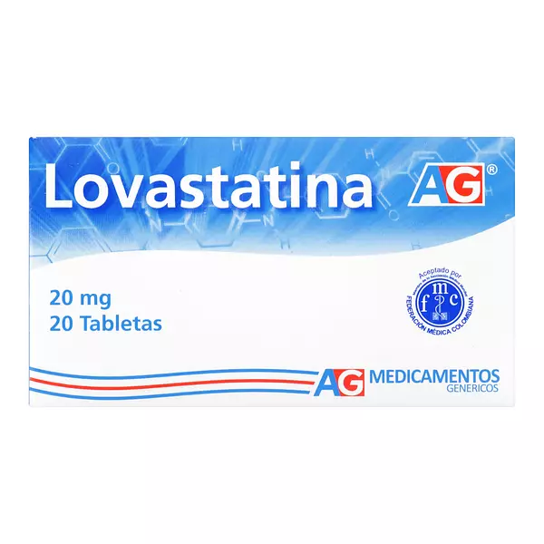 Lovastatina 20 Mg