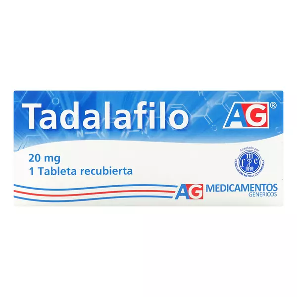 Tadalafilo 20 Mg