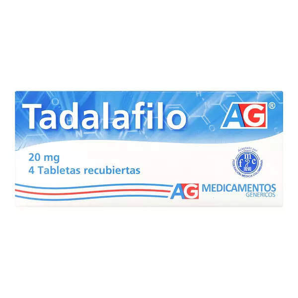 Tadalafilo 20 Mg