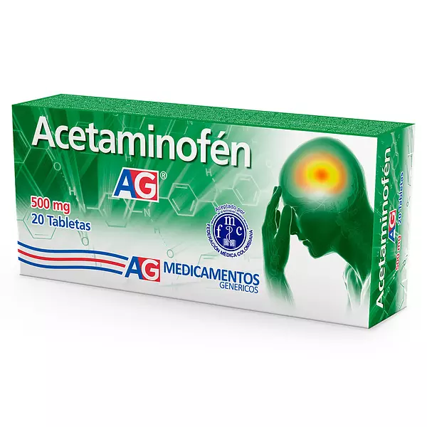 Acetaminofen 500 Mg