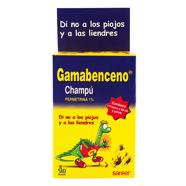 Shampoo Gamabenceno