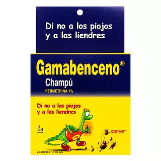 Shampoo Gamabenceno