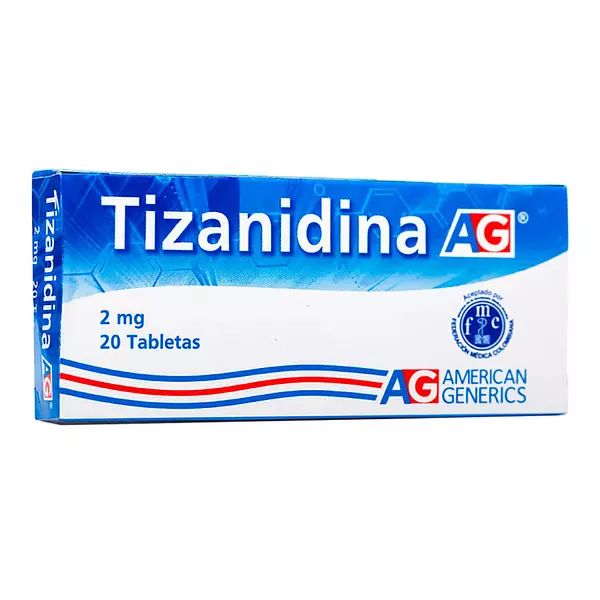 Tizanidina 2 Mg