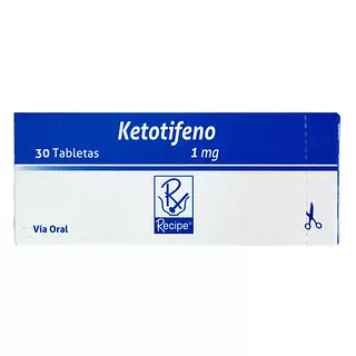 Ketotifeno 1 Mg