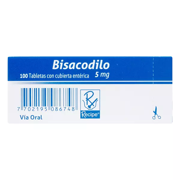 Bisacodilo 5 Mg