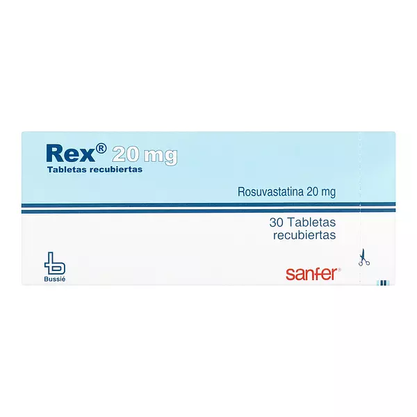 Rex Rosuvastatina 20 Mg